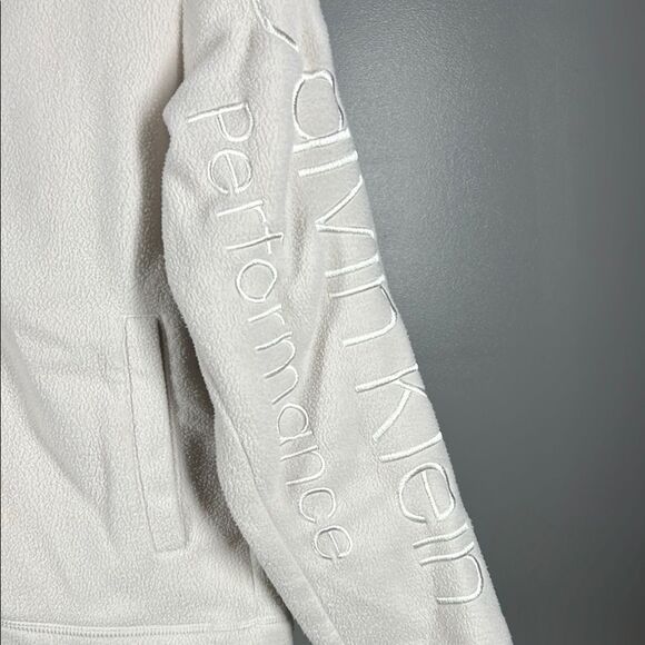 Calvin Klein Performance Women's White Jacket - Picture 6 of 7